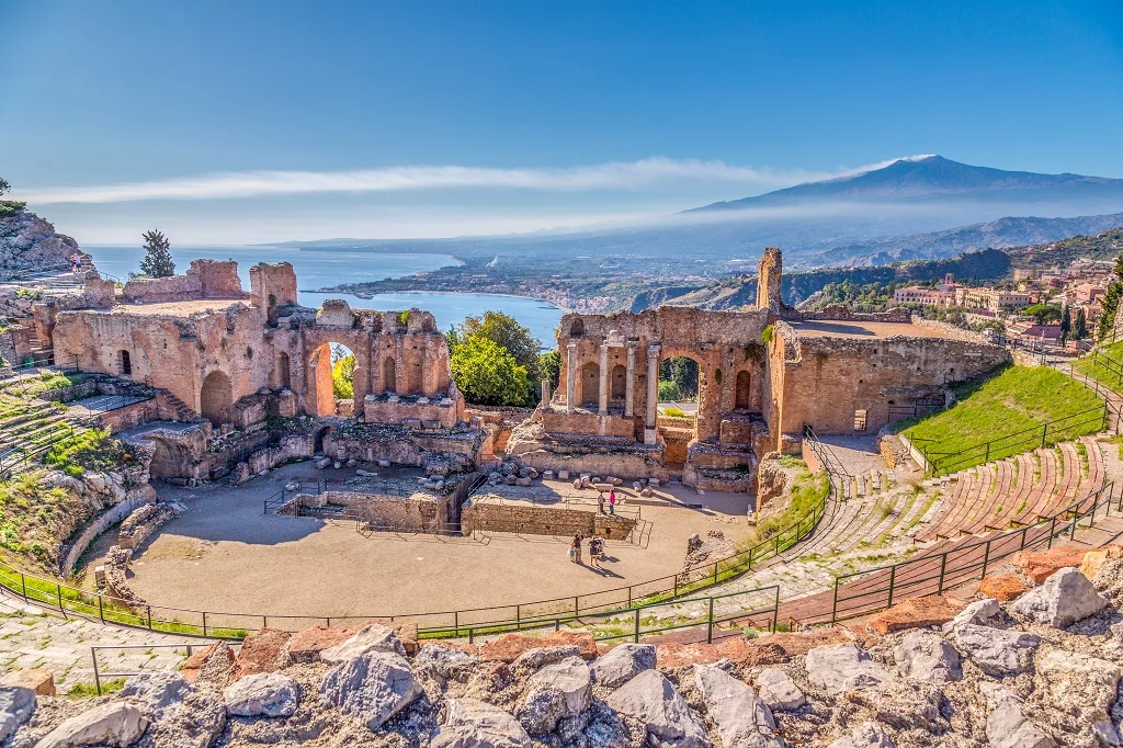 Scenic view of Taormina, Sicily